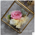 Hurtownia szklanych wazonów Martini Szklane terrarium kwiatowe